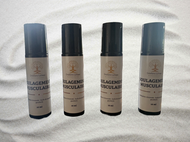 Baume aux Huiles Essentielles – Soulagement Musculaire 100 % Naturel
